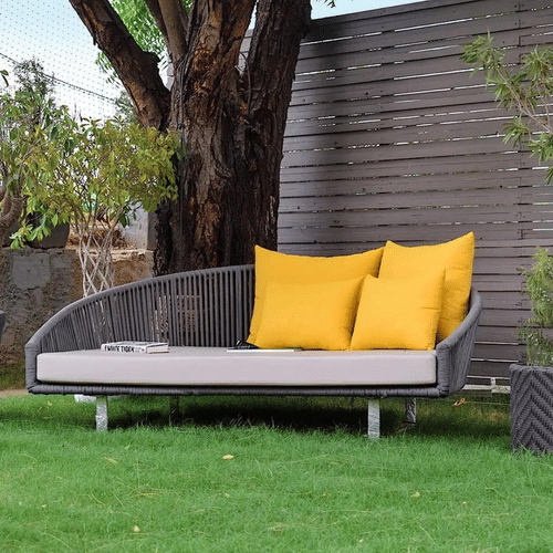 Outdoor Daybed Made In Rope Sun Bed