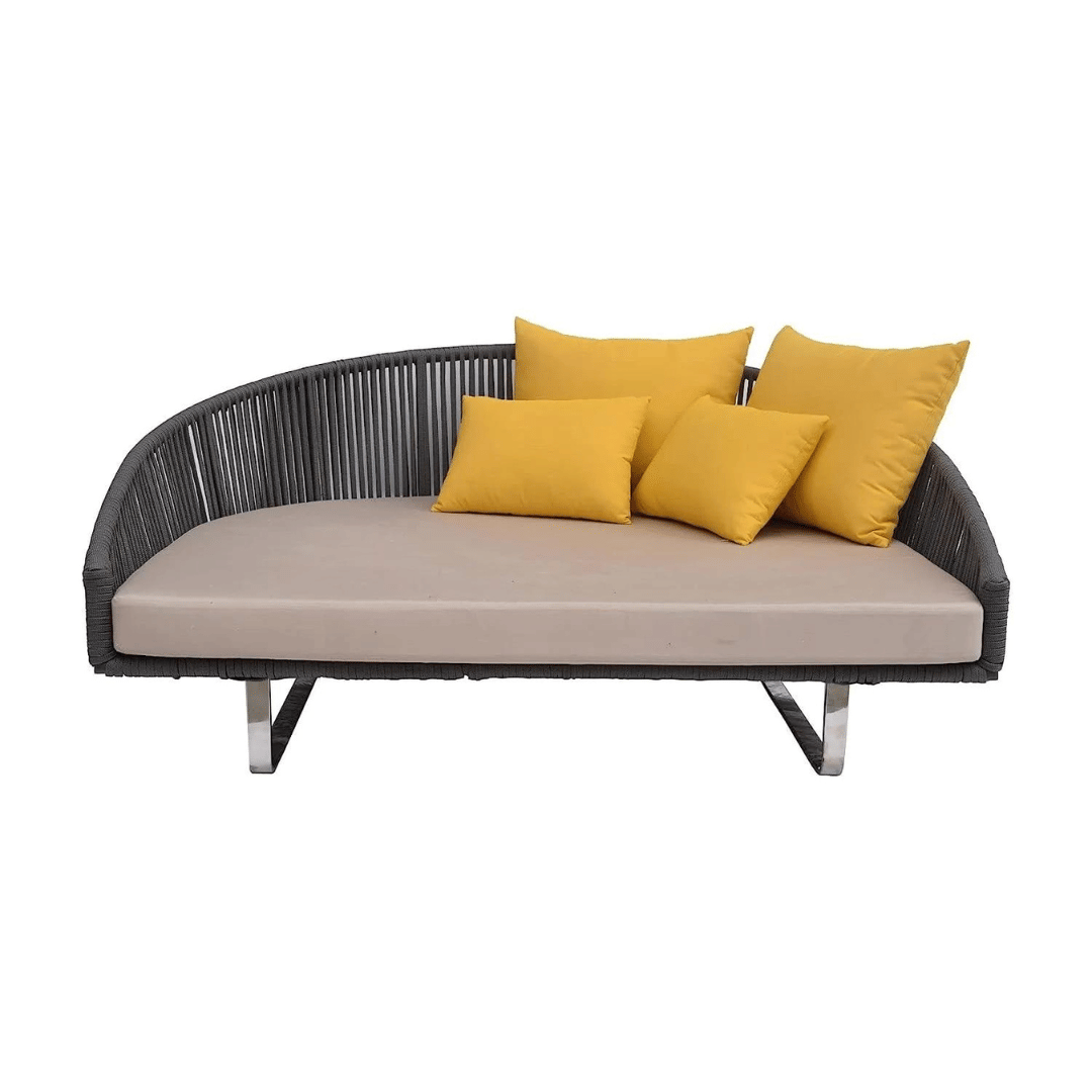 Outdoor Daybed Made In Rope Sun Bed