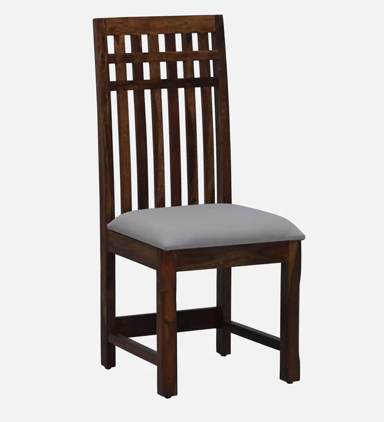 Foster Sheesham Wood 4 Seater Dining Set - top_view