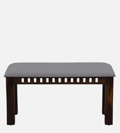 Foster Sheesham Wood 4 Seater Dining Set - rear_view
