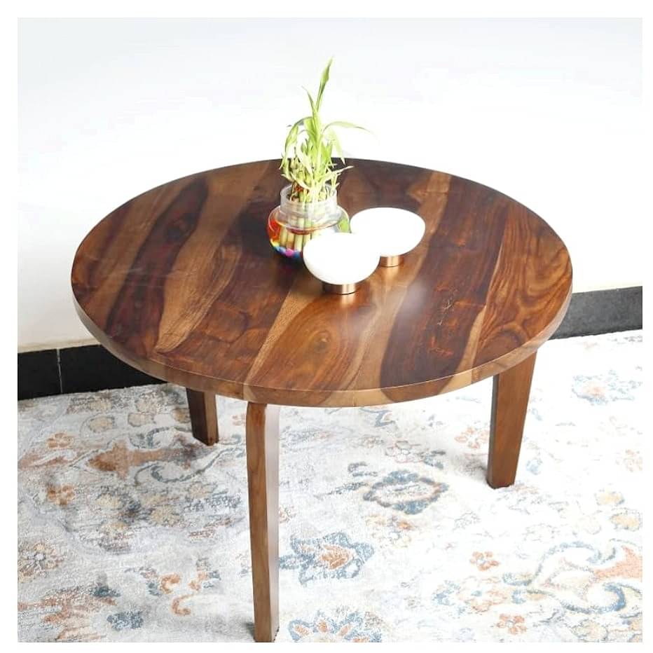 Wooden centre coffee table for living room