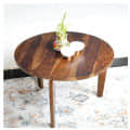 Wooden centre coffee table for living room - photo