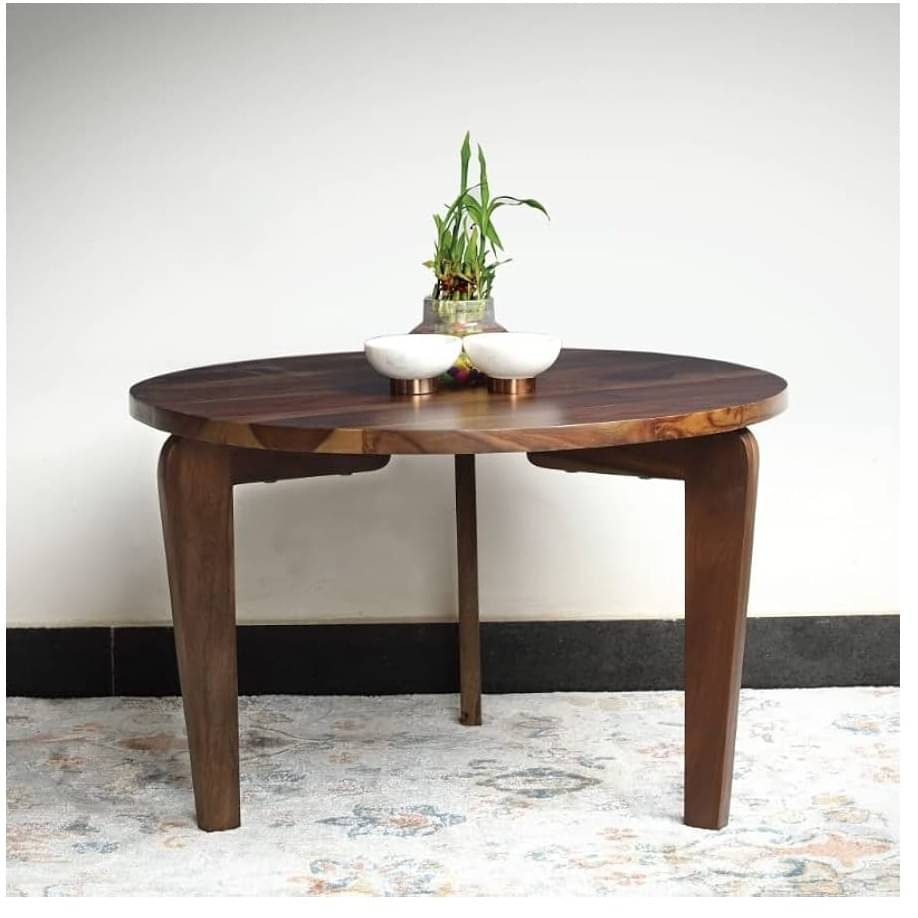 Wooden centre coffee table for living room