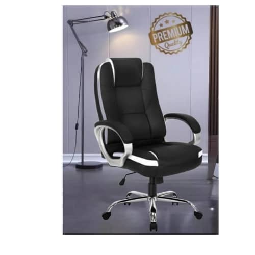Fortuna D-42 High Back Office Chair (Black)