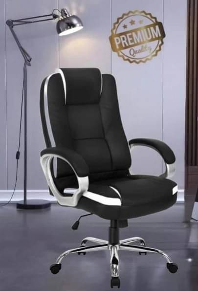 Fortuna D-42 High Back Office Chair (Black)