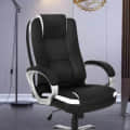 Fortuna D-42 High Back Office Chair (Black) - top_view