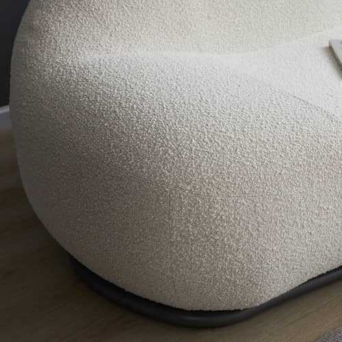 Cloud Boucle Sofa - White