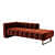 Scandinavian Style Chaise Lounge - top_view