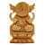 Wooden Ganesh Idol Handicraft - top_view