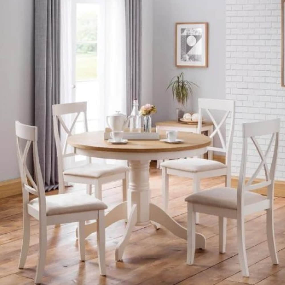 Davenport Round 4 Seater Dining Table - photo