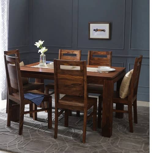 Arabia Sheesham Wood 4 Seater Dining Table