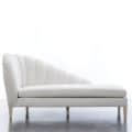 Ariel Chaise Lounger with Wooden Legs - photo