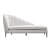 Ariel Chaise Lounger with Wooden Legs - top_view