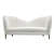 Premium Heart Shaped Sofa - top_view