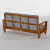 Neo Solid Sheesham Wood 5 Seater Sofa Set - rear_view