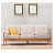 Solid Mango Wood 6 seater sofa set - top_view