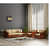 Porto Solid Sheesham Wood 5 Seater Sofa Set - front_view