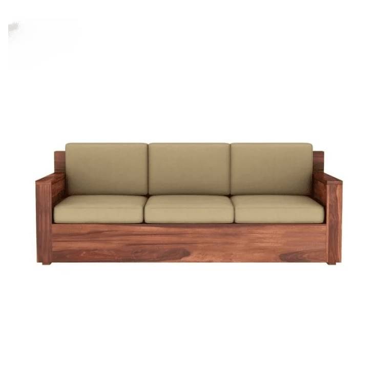 Porto Solid Sheesham Wood 5 Seater Sofa Set