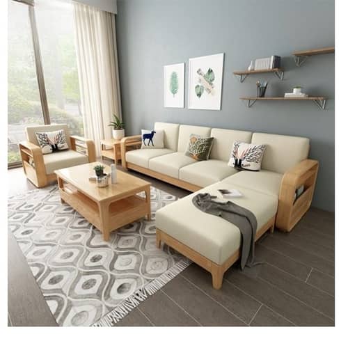 Scandinavian Corner Sofa L Shape Sofa