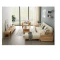 Scandinavian Corner Sofa L Shape Sofa - top_view