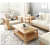 Scandinavian Corner Sofa L Shape Sofa - rear_view