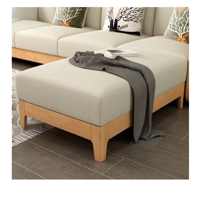 Scandinavian Corner Sofa L Shape Sofa - right_view
