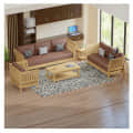 Elegant Mango Wood 6 seater Sofa Set - photo