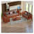 Elegant Mango Wood 6 seater Sofa Set - rear_view
