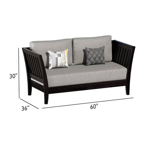 Elegant Mango Wood 6 seater Sofa Set