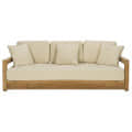 Solid Mango Wood 5 Seater Sofa Set - right_view