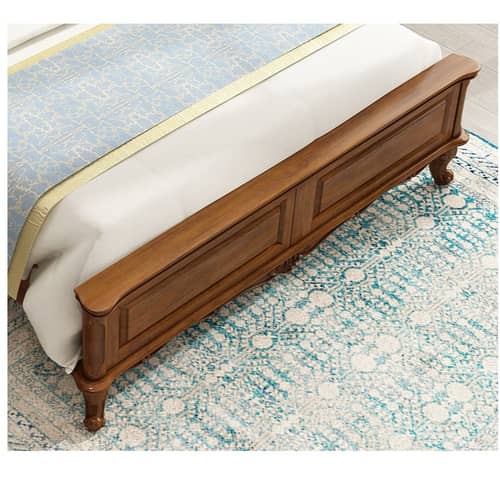 Victorian Solid Sheesham Wood King Size Bed