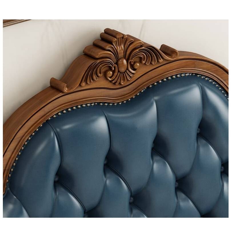 Victorian Solid Sheesham Wood King Size Bed