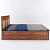 Howler Solid Sheesham Wood King Size Bed With Storage - bottom_view