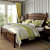 Aspen Solid Sheesham Wood King Size Bed - front_view