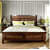 Aspen Solid Sheesham Wood King Size Bed - top_view