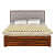 Decan Solid Sheesham Wood King Size Bed With Storage - top_view