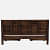 Bergen Sheesham Wood Double Bed With Storage - bottom_view
