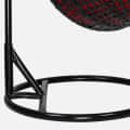 Hanging Wicker Outdoor Swing with Stand - bottom_view