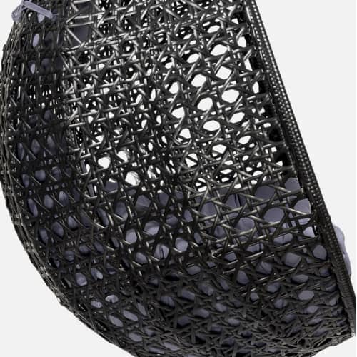 Hanging Wicker Outdoor Swing with Stand