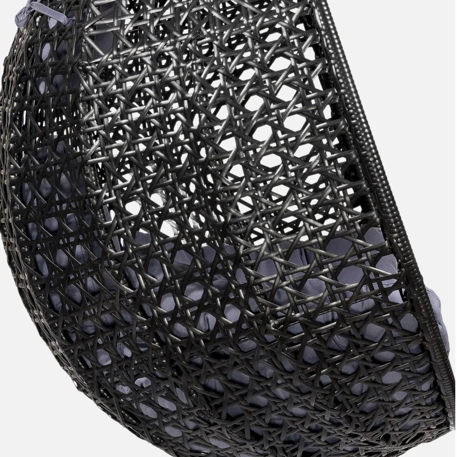 Hanging Wicker Outdoor Swing with Stand