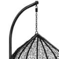 Diego Wicker Swing In Dual Tone (Black&White) - top_view