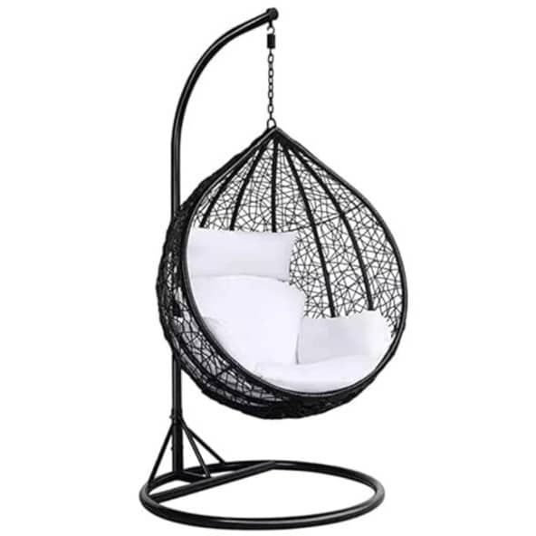 Diego Wicker Swing In Dual Tone (Black&White)