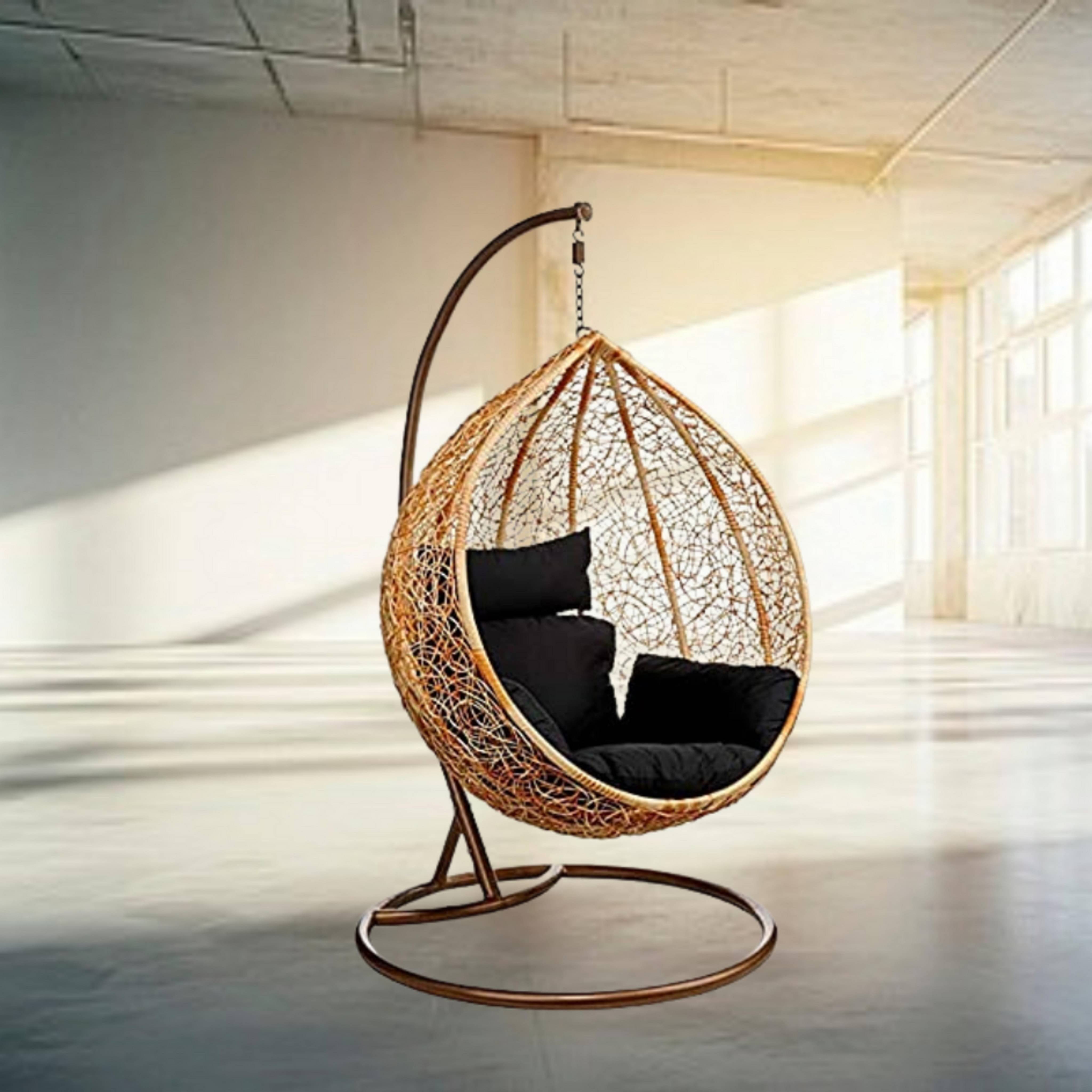 Diego Wicker Swing In Dual Tone