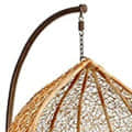 Diego Wicker Swing In Dual Tone - top_view