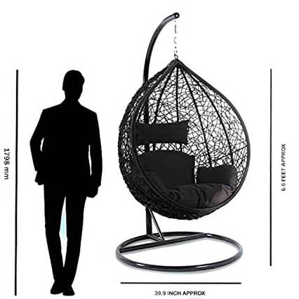 Diego Wicker Swing In Dual Tone