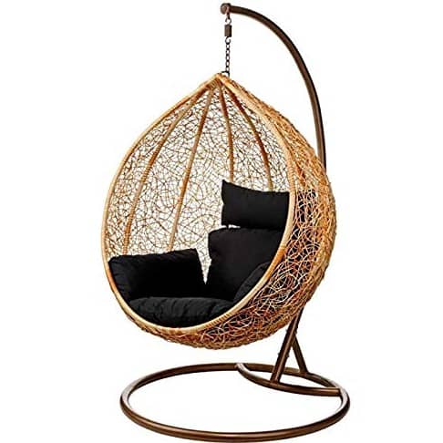 Diego Wicker Swing In Dual Tone