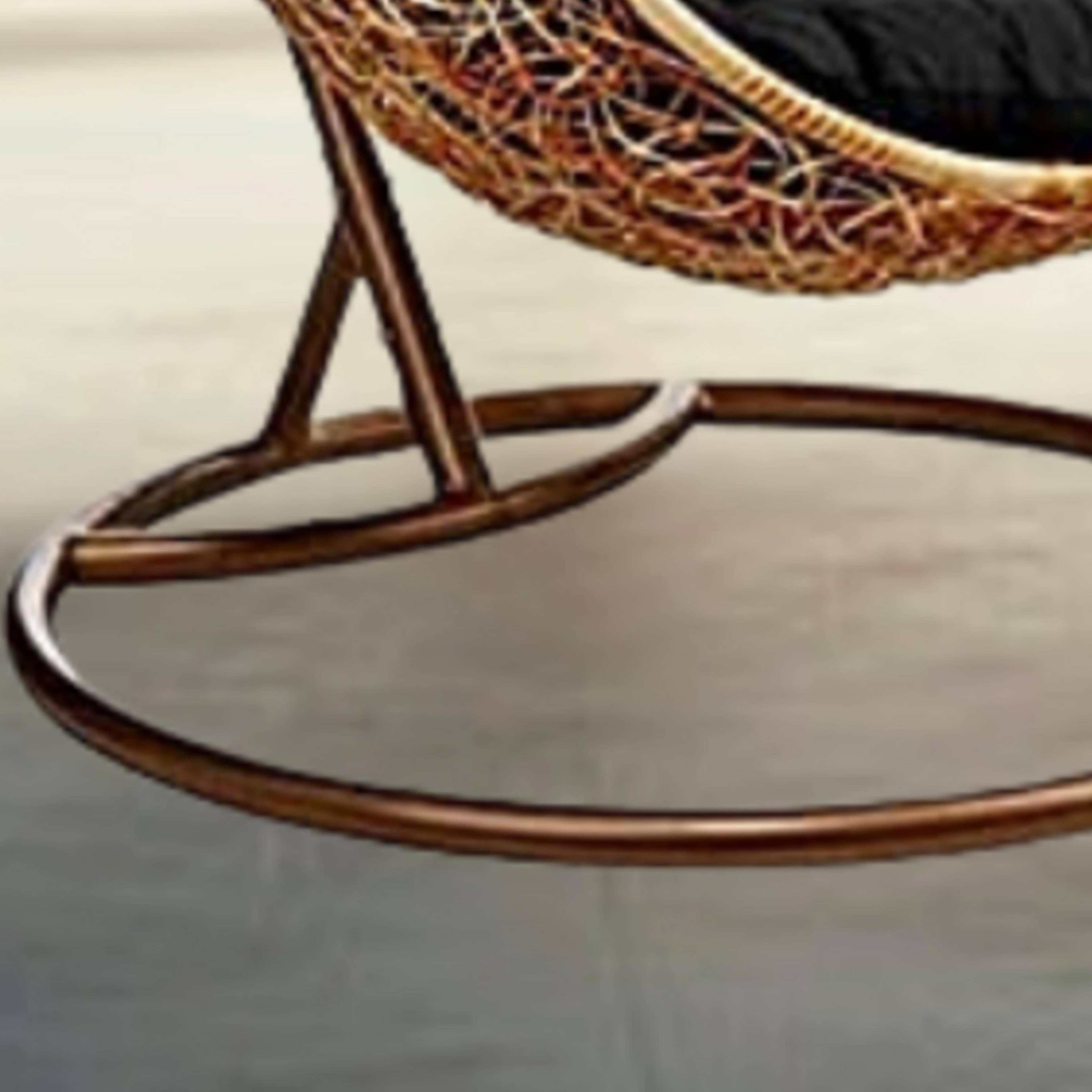 Diego Wicker Swing In Dual Tone