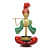 Krishna Idol Tea Light Candle Holder - top_view