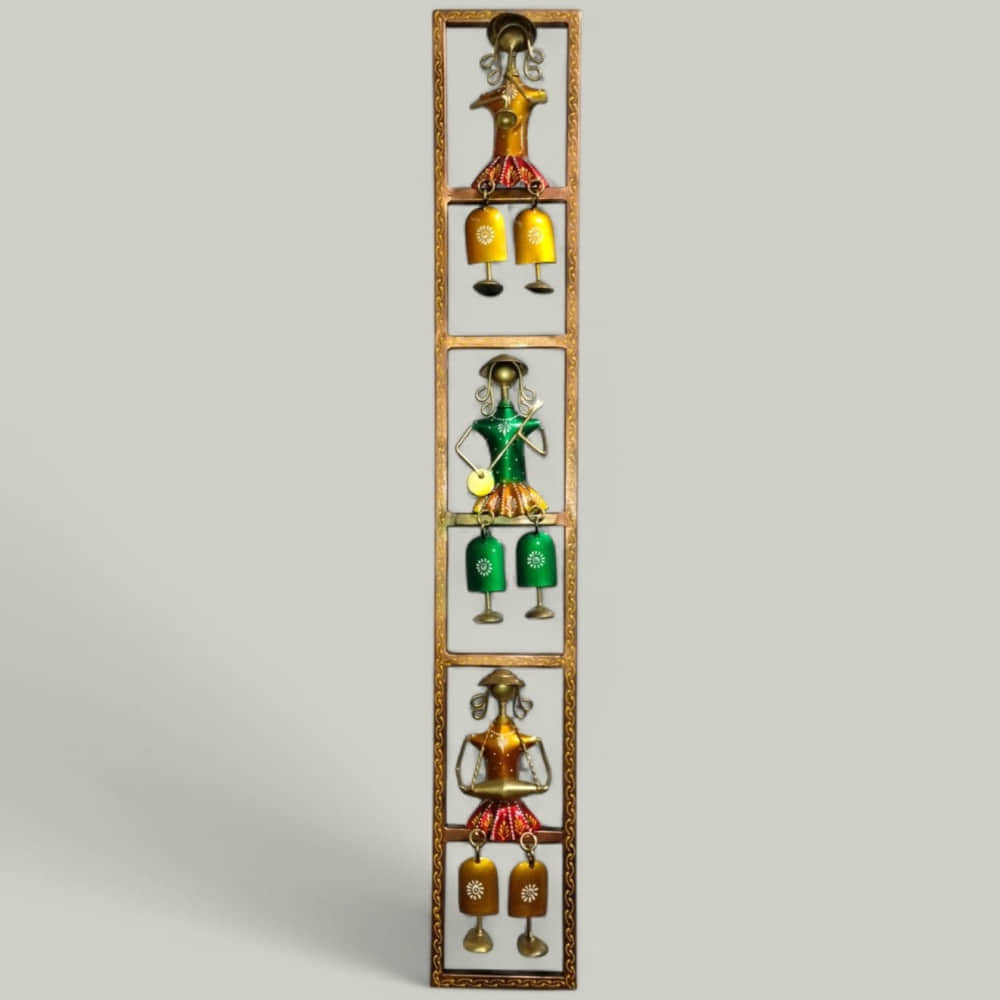 Doll Sitting Musician Wall Décor - photo