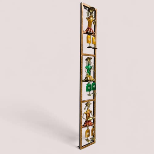 Doll Sitting Musician Wall Décor